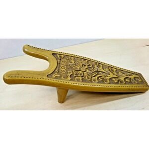 Vintage 1970s ACME Boot Jack Remover Western Cowboy Floral Design Retro